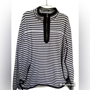 Duffield Lane Tory Tunic long sleeve quarter zip pullover